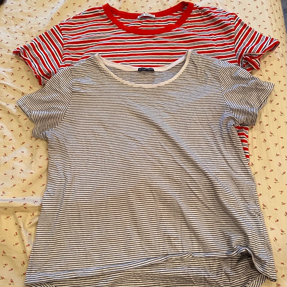 2x t-shirts from Zara